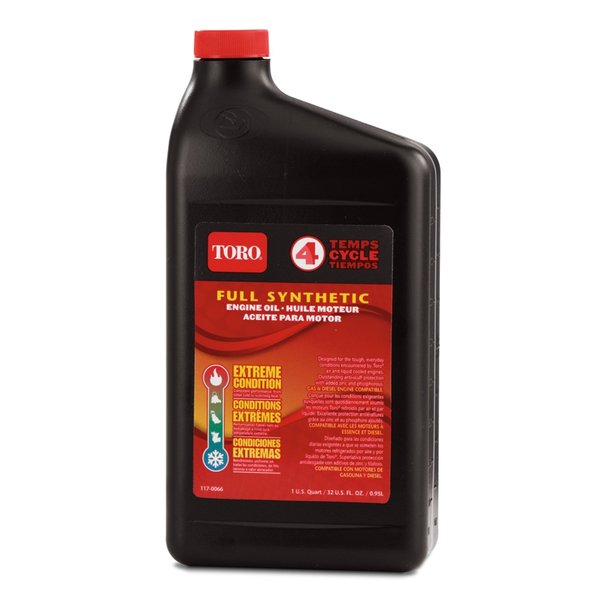 Toro 10W-30 4-Cycle Synthetic Motor Oil 32 oz 138-6053A